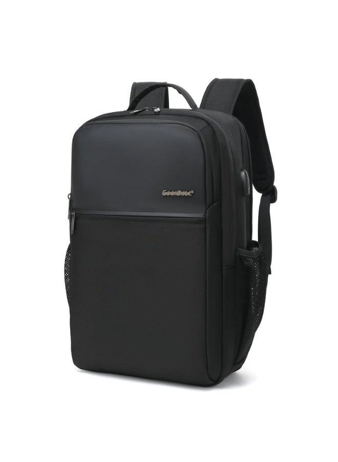 كول بيل CB-8301 Black 15Inch Dual-Tone Design Laptop Backpack - Image 2